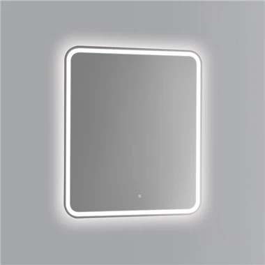 Miroir de salle de bain lumineux rectangulaire